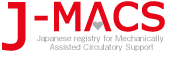 J-MACS：Japanese registry for Mechanically Assisted Circulatory Support ロゴ