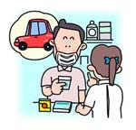 薬剤師に相談する人のイメージ