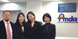 Officers from Taiwan, Dr. Luk, Ms. Wu, Dr. Yeh and Ms. Ku (from left to right)