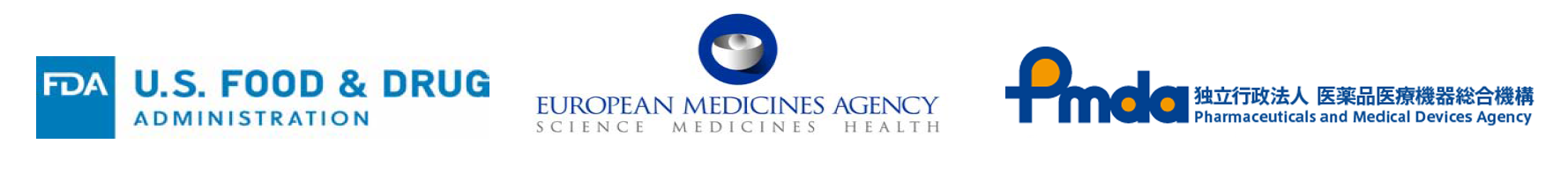 FDA_EMA_PMDAロゴ