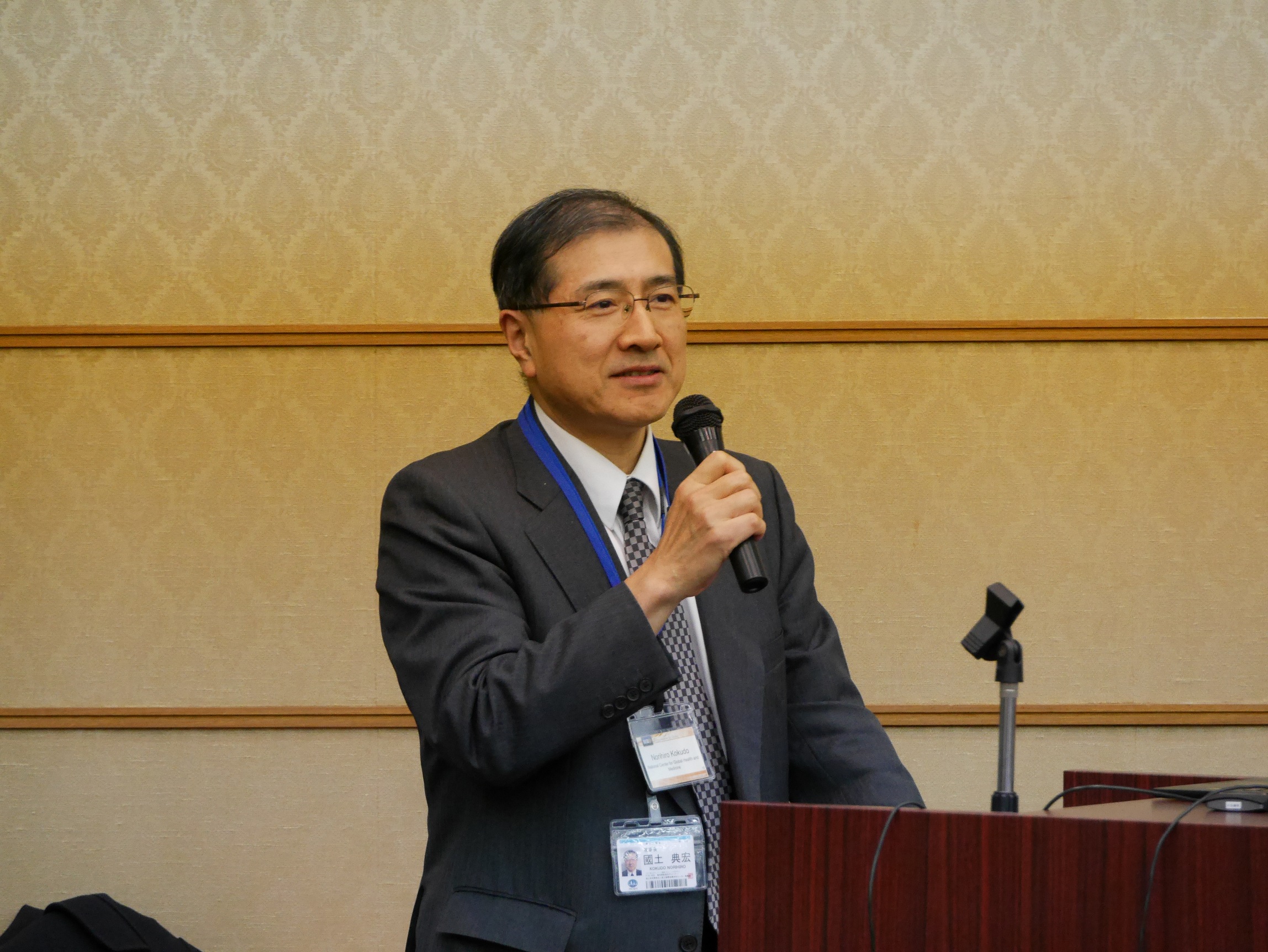 Dr. Kokudo, President of NCGM