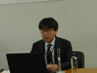 Photo of a remark from PMDA’s representative