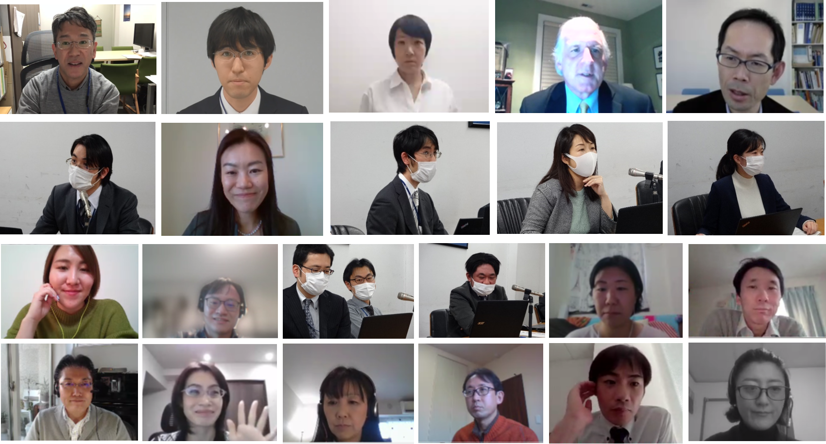 Photo of the lecturers & facilitators