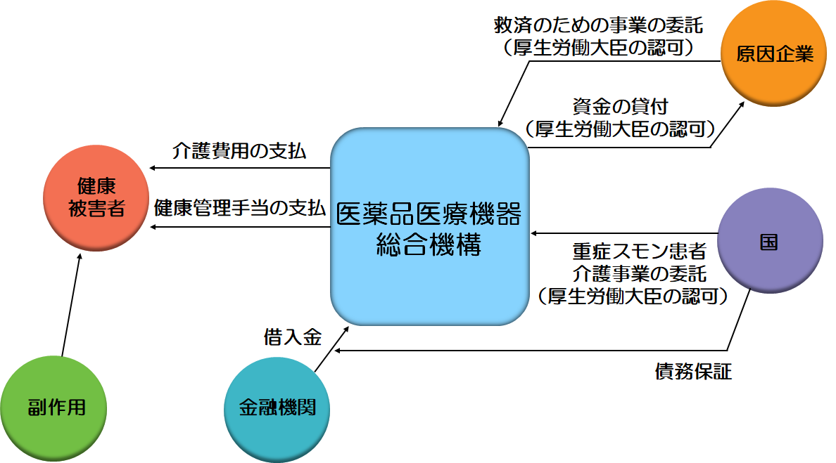 手続きの流れのイメージ図です。