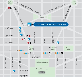 ロード・アイランド・アベニュー周辺の地図