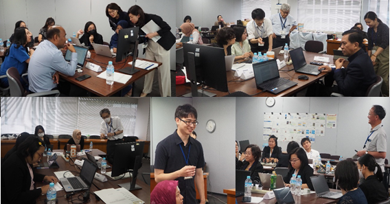 Photos of participants and lecturers