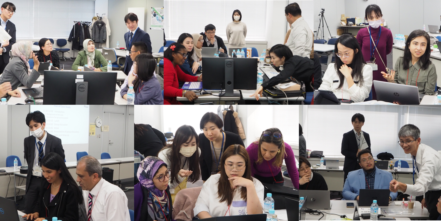 Photo of the group work