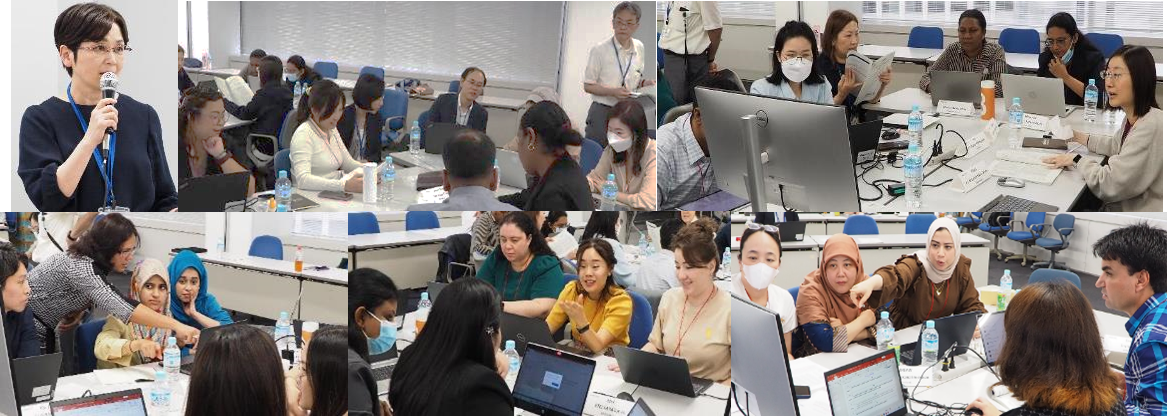  groups at case work, Dr Kondo - ATC Director